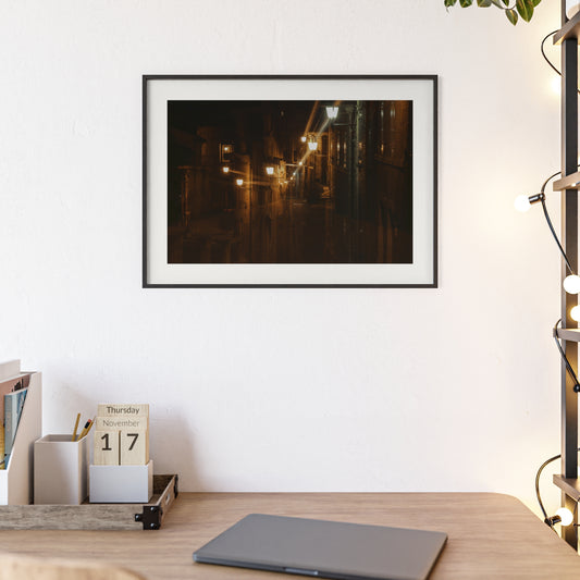 Falerone Slope - Framed Photography Print