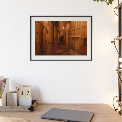 Falerone Corridor - Framed Photography Print