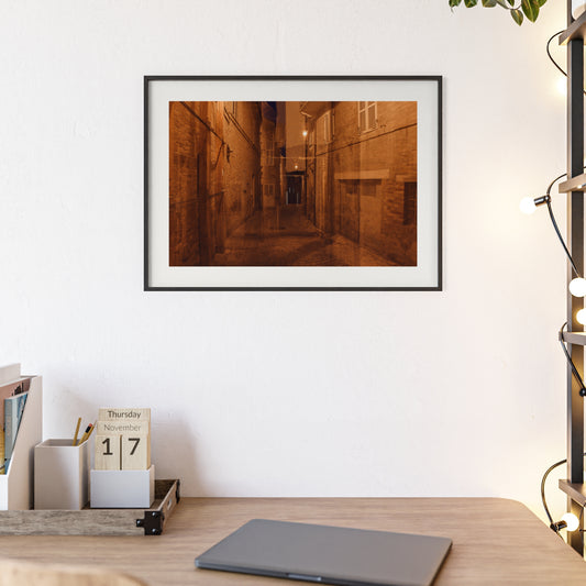 Falerone Corridor - Framed Photography Print
